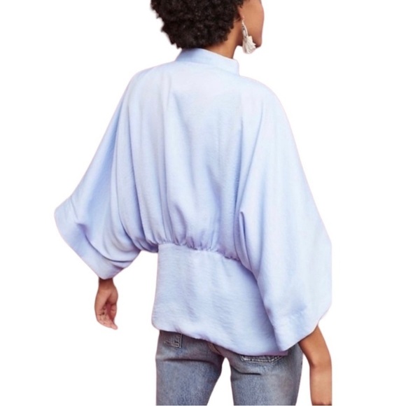 COPY - Anthropologie Floret Blue Violetta Open Front
Kimono Cardigan One Size F… - Picture 4 of 9